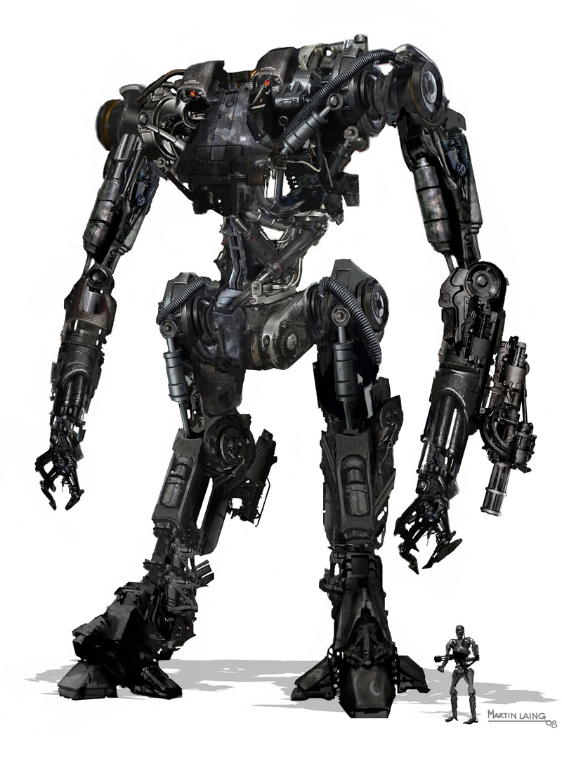 Illustration for article titled Terminator 4 Concept Art Shows Half Breed Robo Killers
